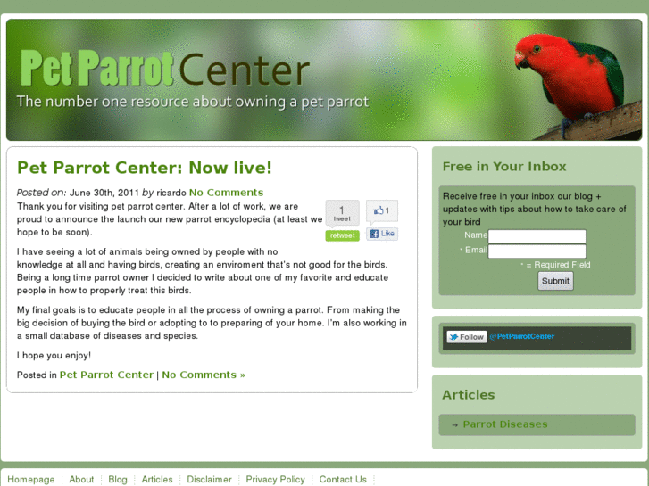 www.petparrotcenter.com