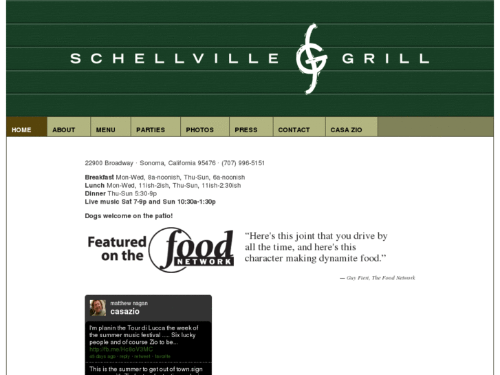 www.schellvillegrill.com