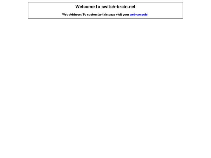 www.switch-brain.net