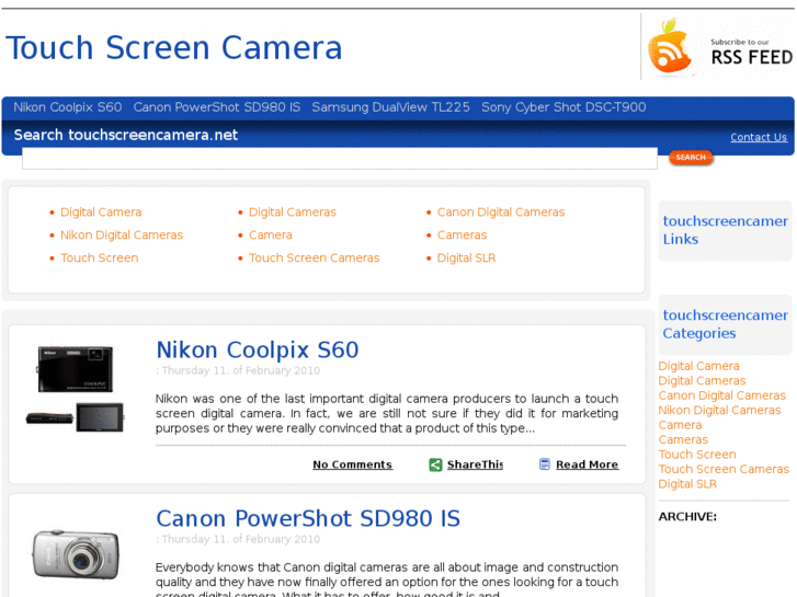 www.touchscreencamera.net