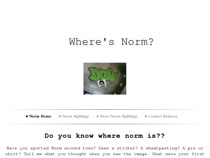 www.wheresnorm.com