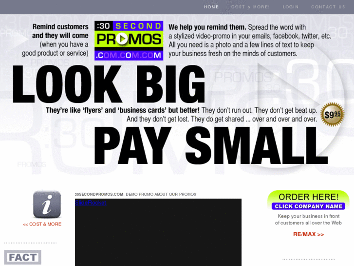 www.30secondpromos.com