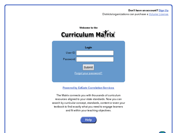 www.curriculummatrix.net