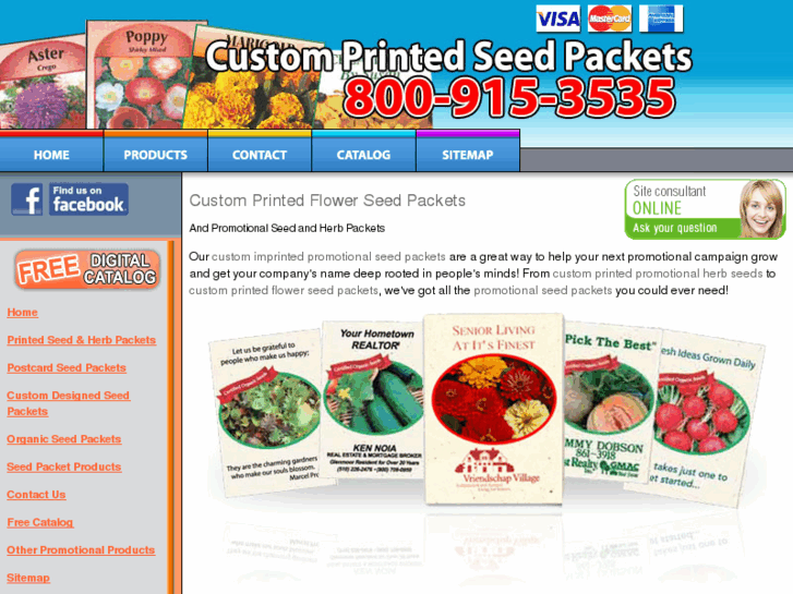 www.customprintedseedpackets.com