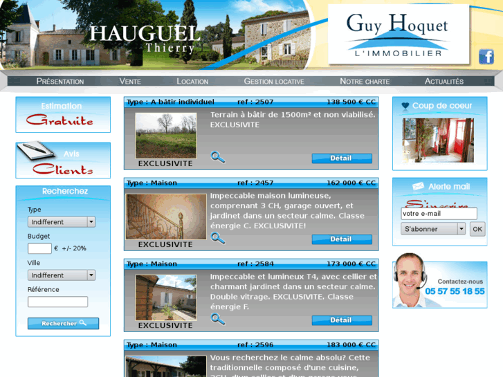 www.hauguel-immobilier.com