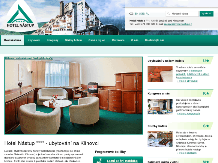 www.hotelnastup.cz