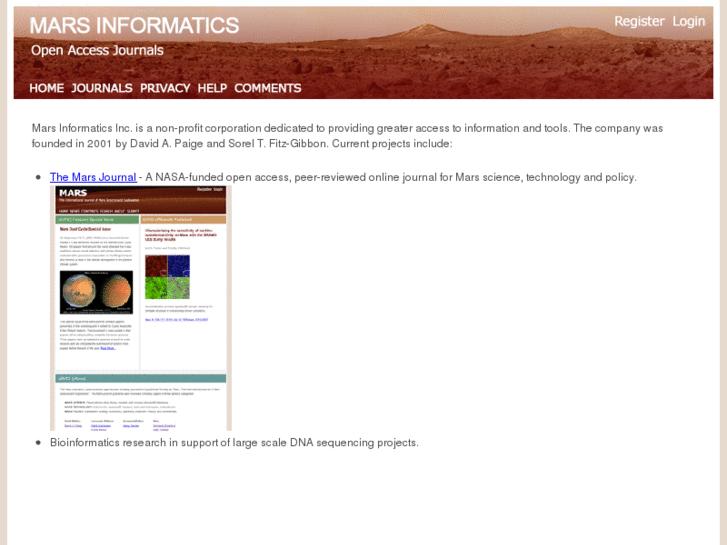 www.marsinformatics.org