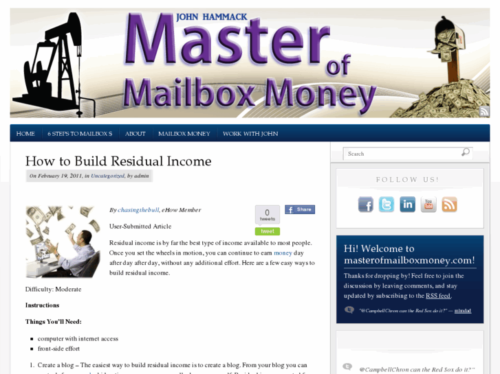 www.masterofmailboxmoney.com