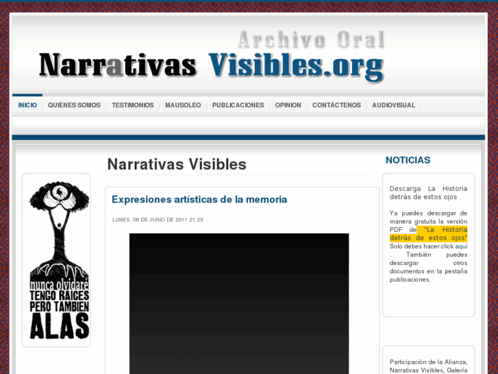 www.narrativasvisibles.org