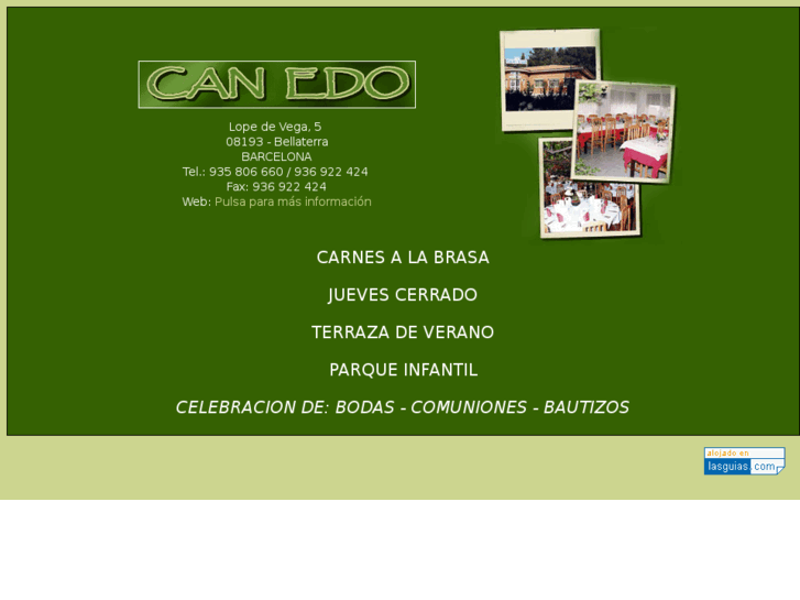 www.restaurantecanedo.com