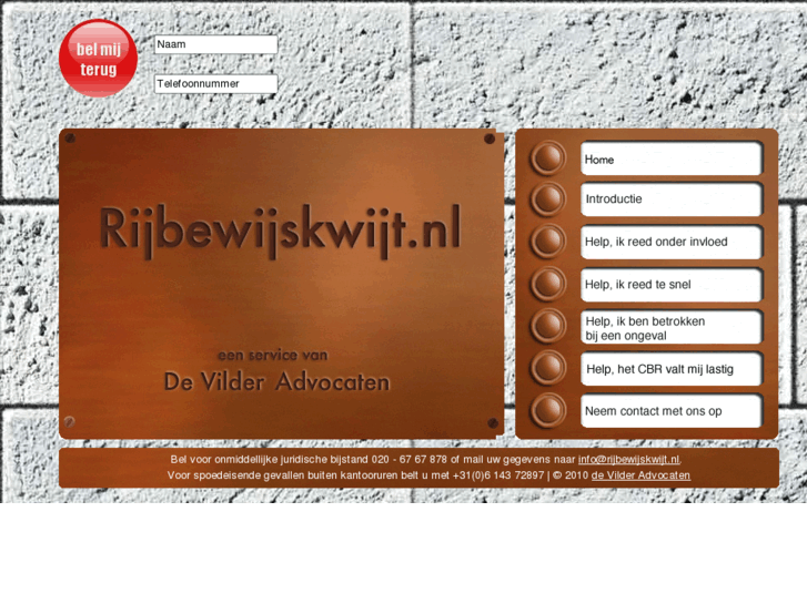 www.rijbewijskwijt.nl