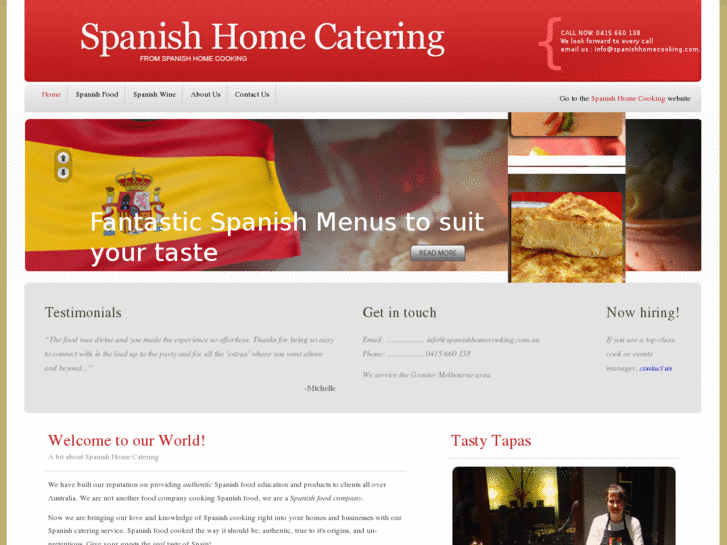 www.spanishhomecatering.com.au