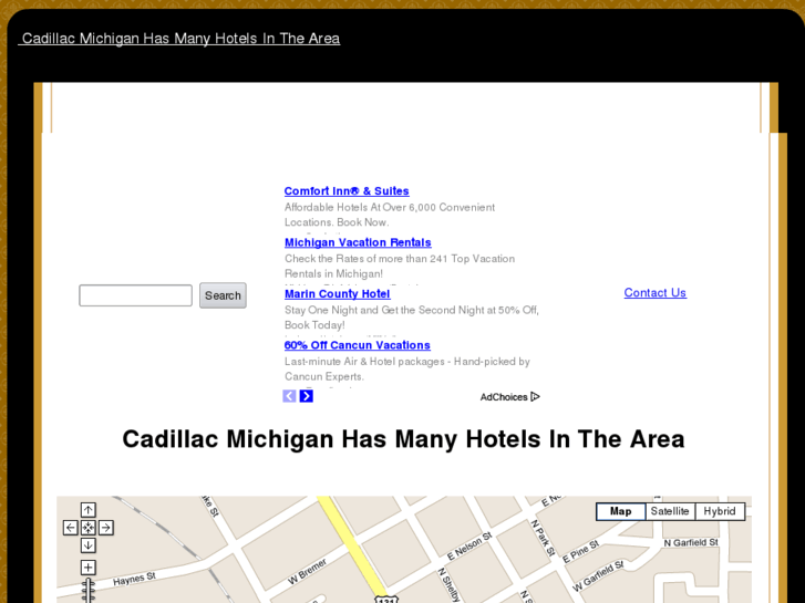 www.cadillacmichiganhotels.com