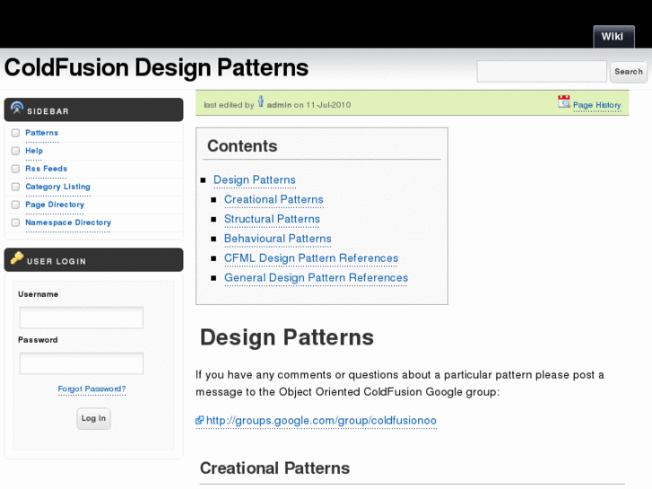 www.coldfusiondesignpatterns.org