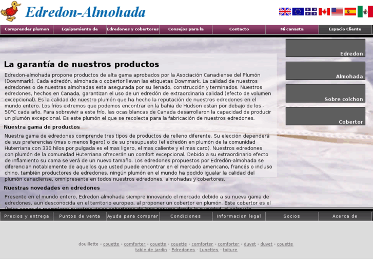 www.edredon-almohada.com