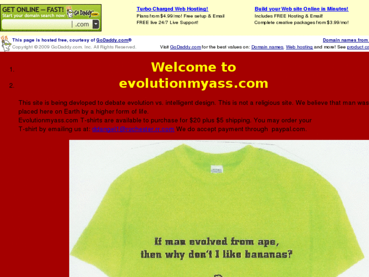 www.evolutionmyass.com