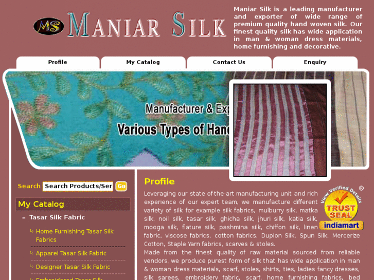 www.maniarsilk.net