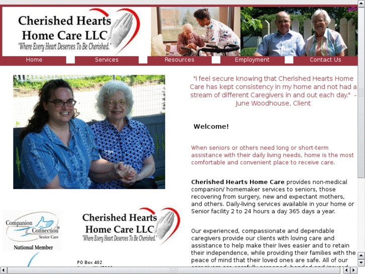 www.cherishedheartshomecare.com