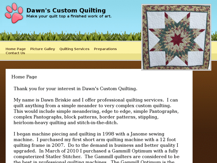 www.dawnscustomquilting.com