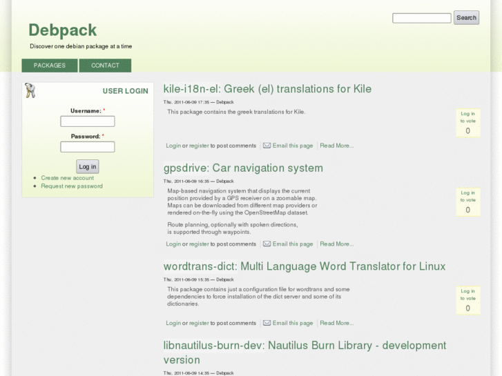www.debpack.net