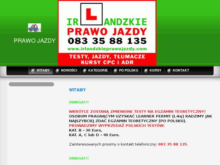 www.irlandzkieprawojazdy.com