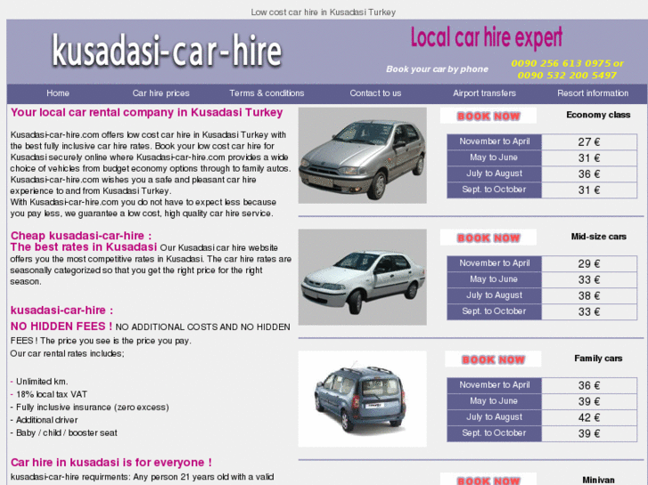 www.kusadasi-car-hire.com