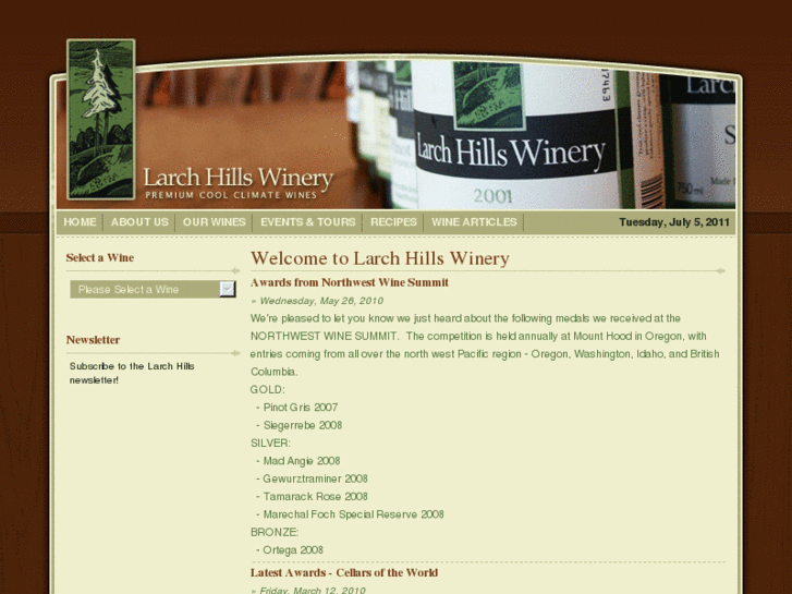 www.larchhillswinery.com