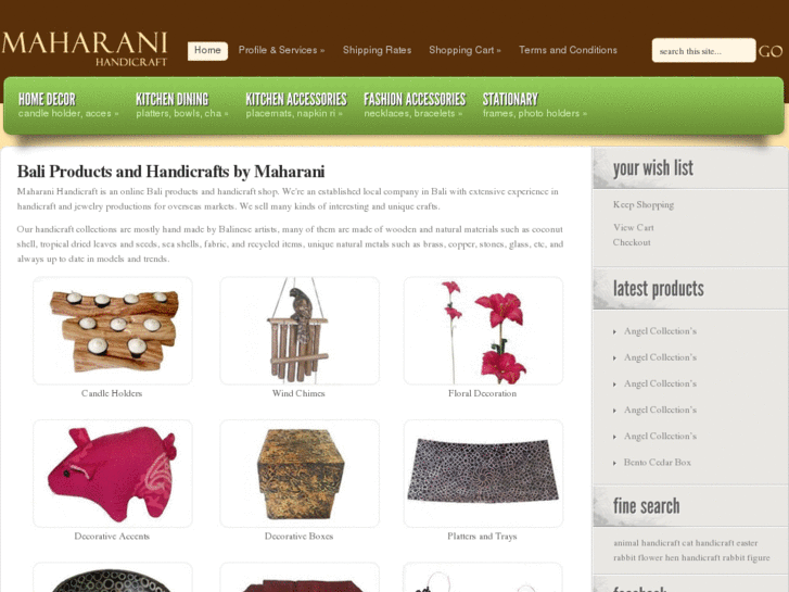 www.maharanihandicraft.com