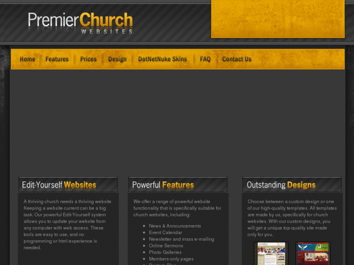 www.premierchurchsites.com