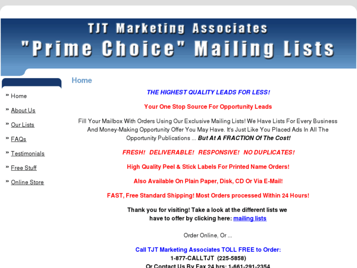www.primechoicelists.com