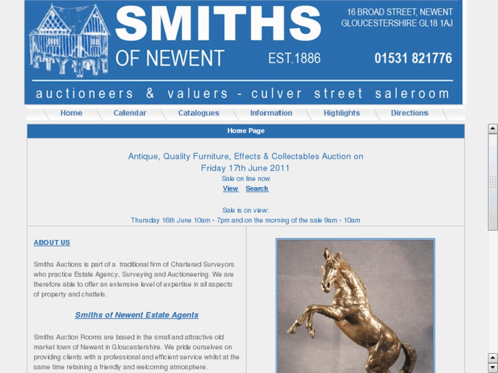 www.smithsnewentauctions.co.uk