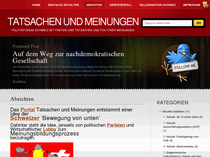 www.tatsachen-und-meinungen.ch