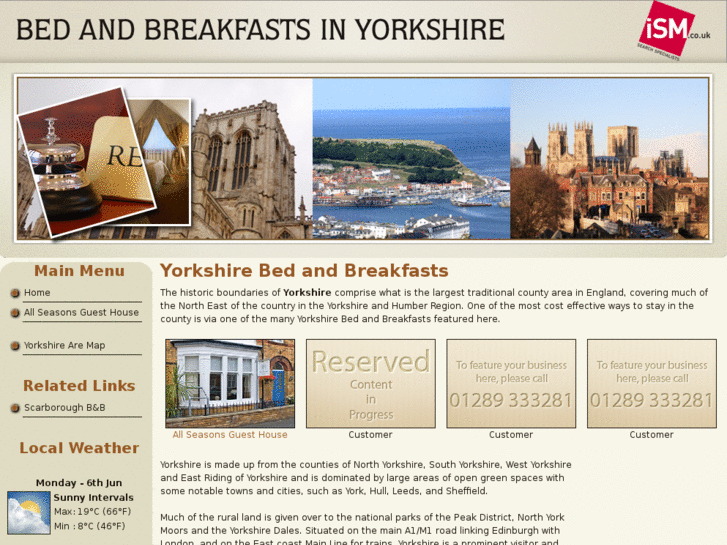 www.yorkshirebedandbreakfasts.com