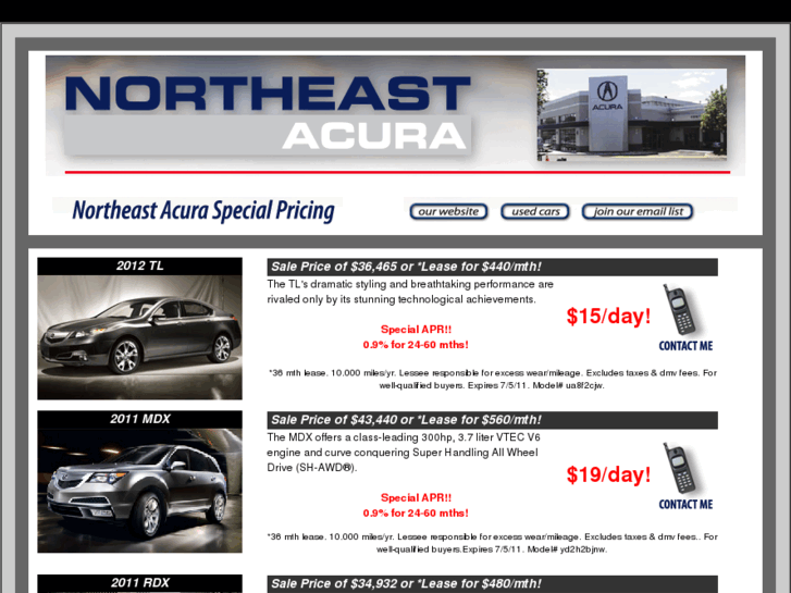 www.acuraspecialpricing.com