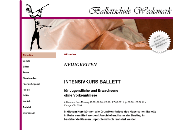 www.ballettschule-wedemark.com