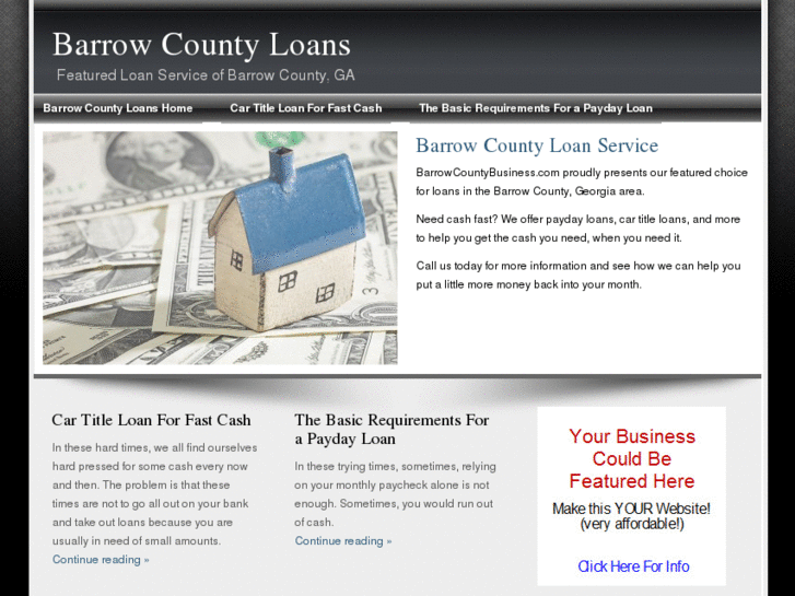 www.barrowcountyloans.com