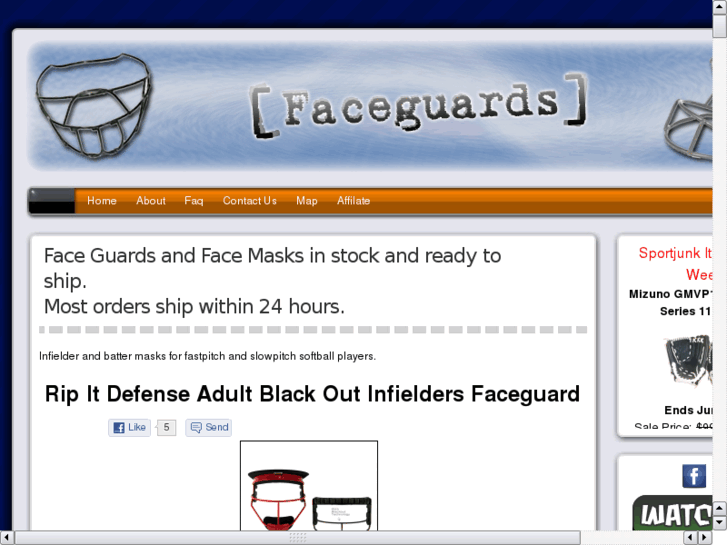 www.baseballfacemasks.com