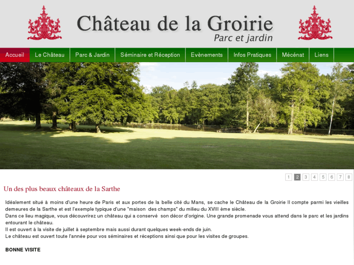 www.chateaudelagroirie.com