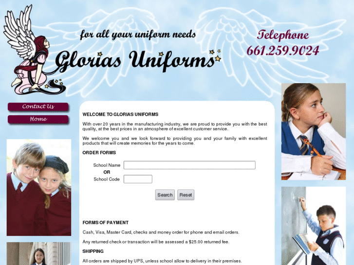 www.gloriasuniforms.com