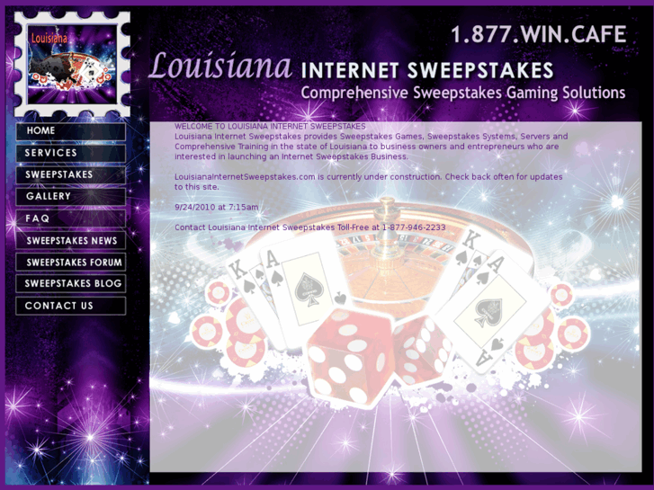 www.louisianainternetsweepstakes.com