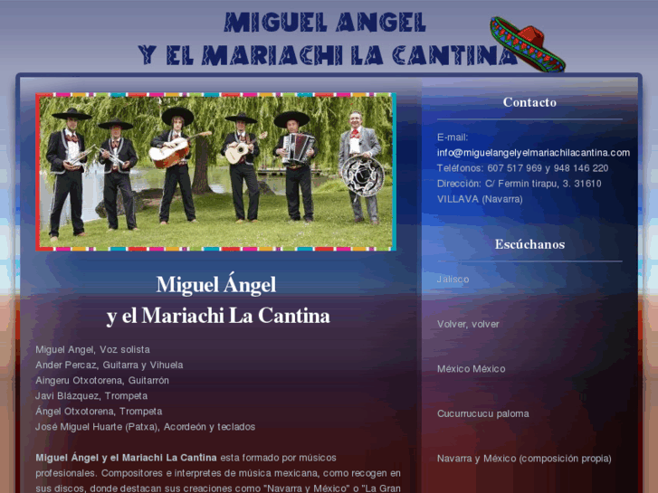 www.miguelangelyelmariachilacantina.com