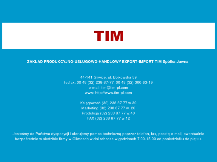 www.tim-pl.com