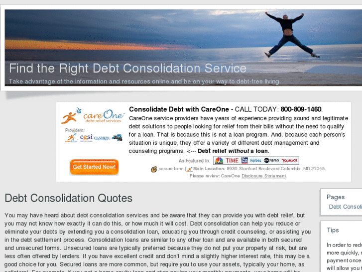 www.debtconsolidationquotes.net