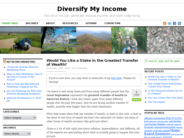 www.diversifymyincome.com