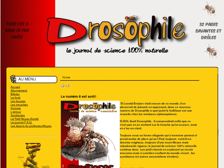 www.drosophile.net