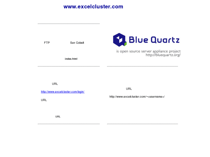 www.excelcluster.com