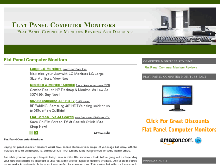 www.flatpanelcomputermonitors.org