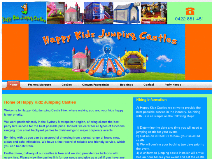 www.happykidscastles.com