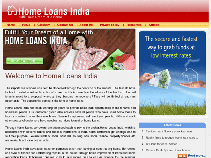 www.homeloansindia.net