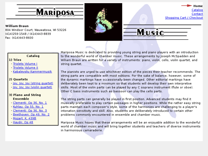 www.mariposamusic.net